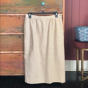 Vintage Pendleton wool skirt — no flaws.